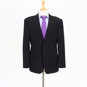 Jos. A. Bank 41R Gray Solid 2-Button Sport Coat Blazer Jacket B911